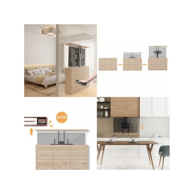 Stand uchwyt elektryczny do TV Maclean MC-866 37''-65'' max 50kg max VESA