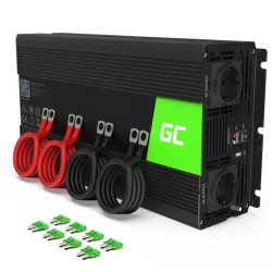 Green Cell Przetwornica 12V/230V 2000W/4000W Mod sinus