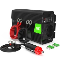 Green Cell Przetwornica 24V/230V 300W/600W Mod sinus