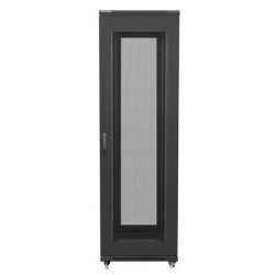 Szafa instalacyjna Rack stojąca 19" 42U 600x800 czarna drzwi… | PartsPC.pl