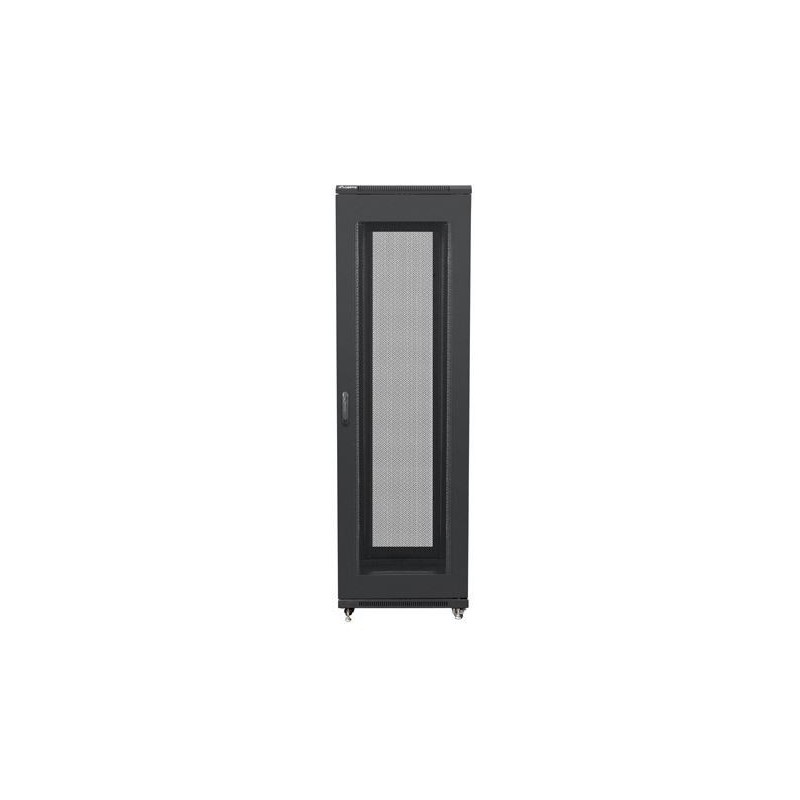 Szafa instalacyjna Rack stojąca 19" 42U 600x800 czarna drzwi… | PartsPC.pl