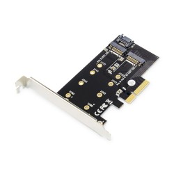 Karta rozszerzeń (Kontroler) DIGITUS M.2 NGFF/NVMe SSD PCIe … | PartsPC.pl