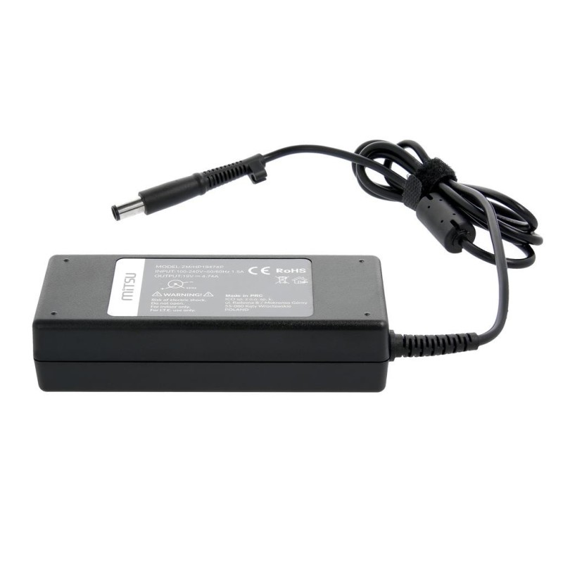 Zasilacz sieciowy Mitsu 19V 4.74A (7.4x5.0 pin) 90W do... | PartsPC.pl