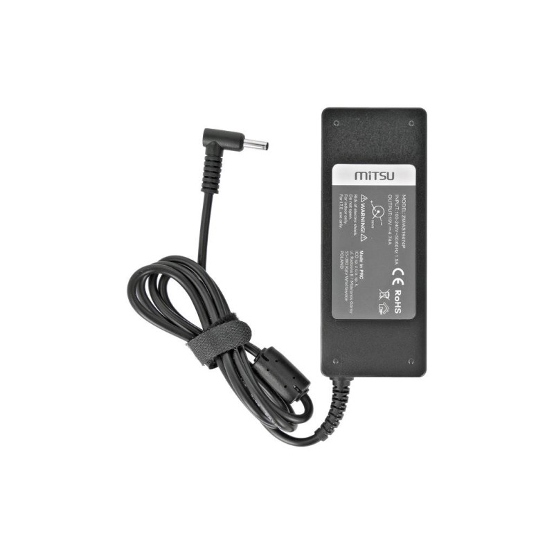 Zasilacz sieciowy Mitsu 19V 4.74A (4.5x3.0 pin) 90W do noteb… | PartsPC.pl
