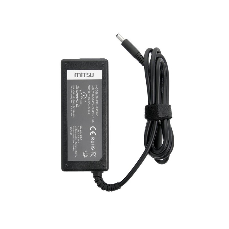 Zasilacz sieciowy Mitsu 19.5V 3.34A (4.5x3.0 pin) 65W do not… | PartsPC.pl