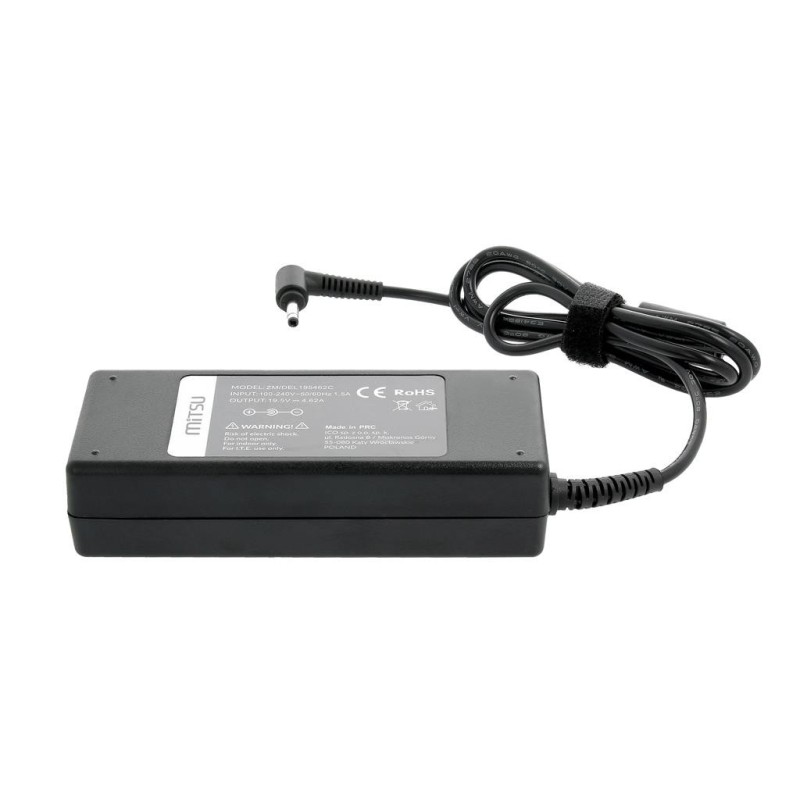 Zasilacz sieciowy Mitsu 19.5V 4.62A (4.0x1.7) 90W do noteboo… | PartsPC.pl