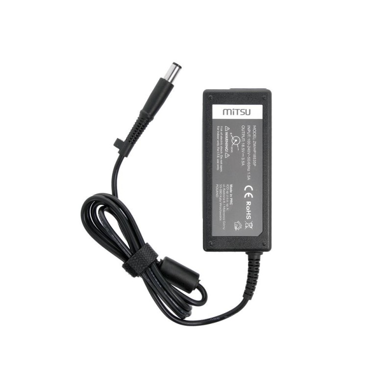 Zasilacz sieciowy Mitsu 18.5V 3.5A (7.4x5.0 pin) 65W d... | PartsPC.pl