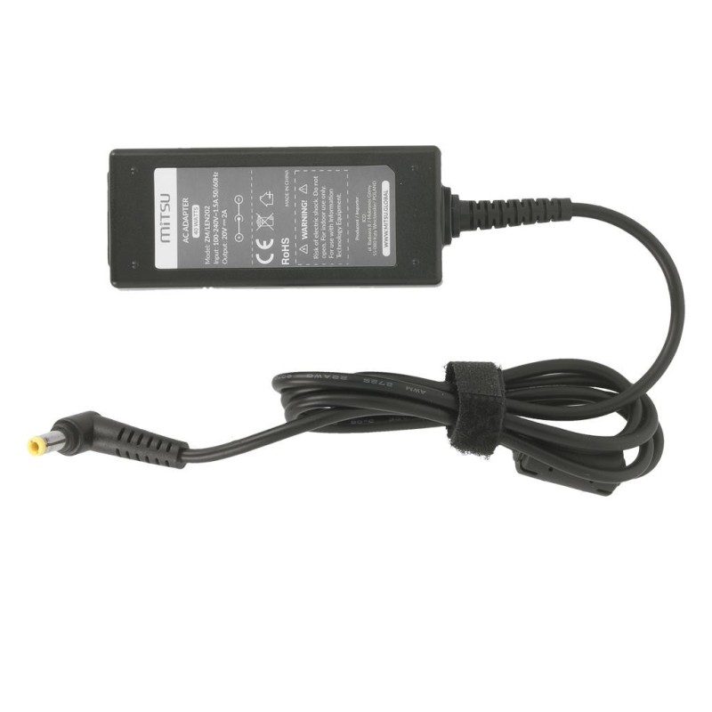 Zasilacz sieciowy Mitsu 20V 2A (5.5x2.5) 40W do notebo... | PartsPC.pl