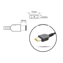 Zasilacz sieciowy Mitsu 20V 2.25A (11.0x4.5 pin) 45W d... | PartsPC.pl