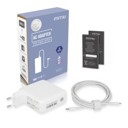 Zasilacz sieciowy Mitsu 87W USB-C, USBC, 5-20.2V, 3-4.3A (wh… | PartsPC.pl