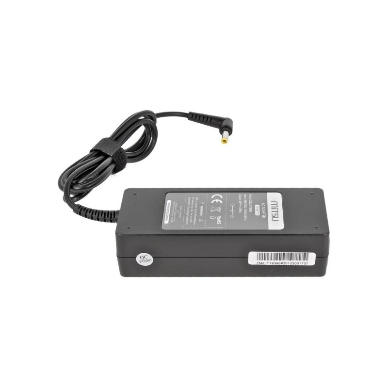 Zasilacz sieciowy Mitsu 19V 3.95A (5.5x2.5) 75W do not... | PartsPC.pl