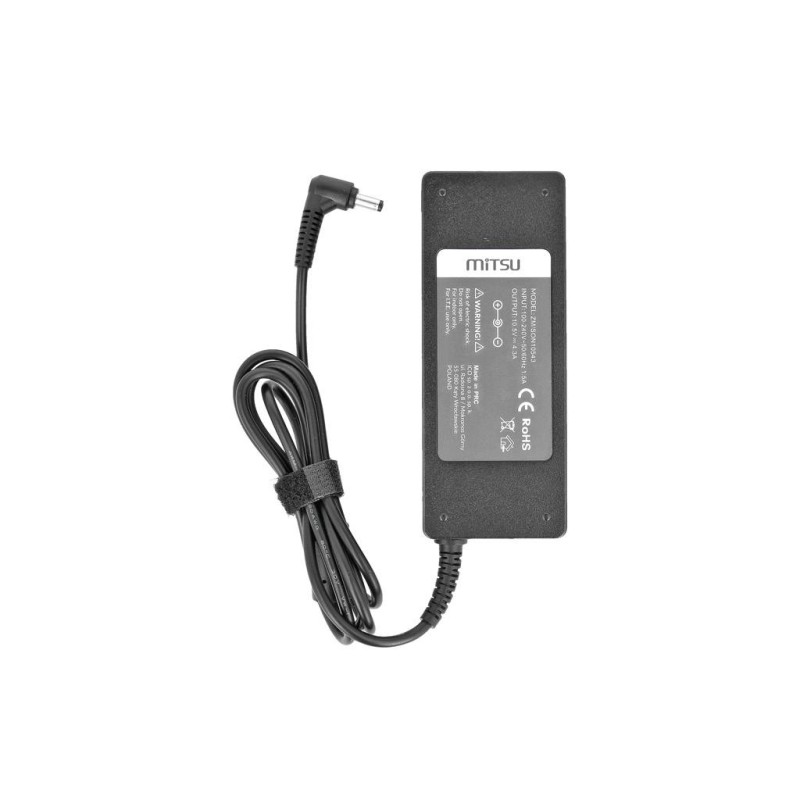 Zasilacz sieciowy Mitsu 10.5V 4.3A (4.8x1.7) 45W do... | PartsPC.pl