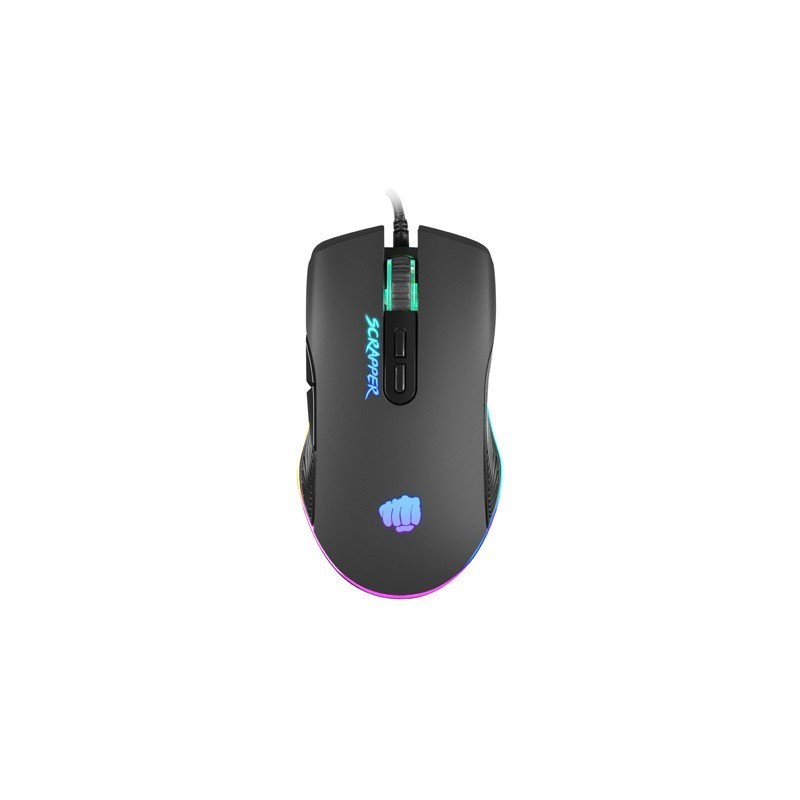 Mysz przewodowa Fury Scrapper optyczna Gaming 6400 DPI czarn… | PartsPC.pl