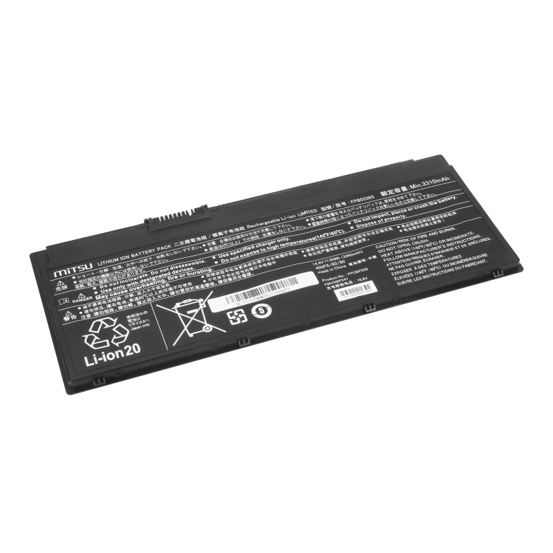 Bateria Mitsu do Fujitsu LifeBook U758 | PartsPC.pl