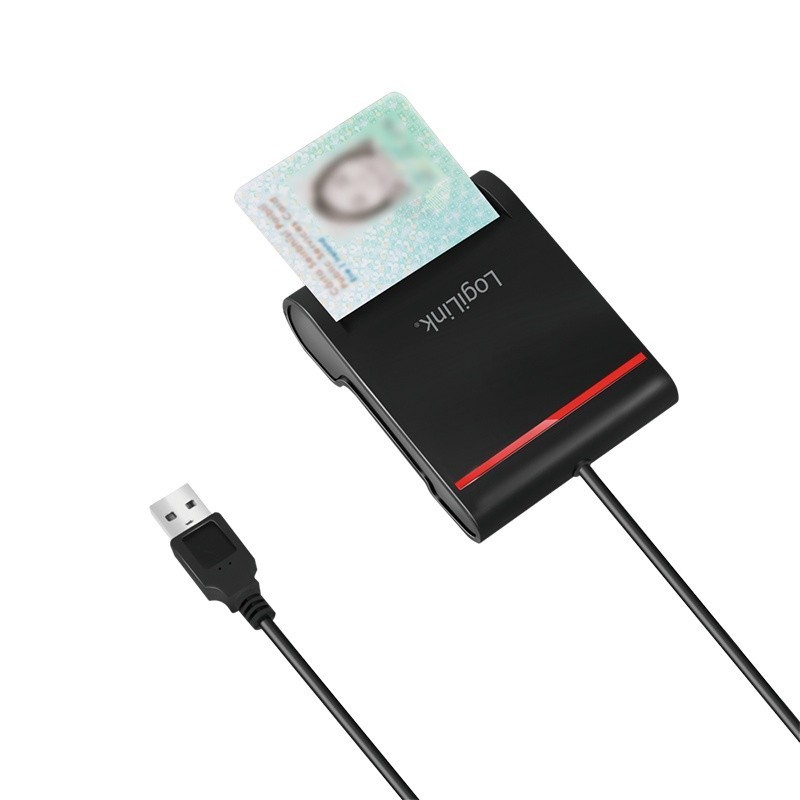 Czytnik kart inteligentnych LogiLink CR0047 USB 2.0 | PartsPC.pl