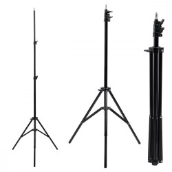 Statyw do lampy pierścieniowej LED 12'' Maclean MC-163 max. wysokość 190cm,