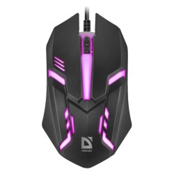 Mysz przewodowa Defender CYBER MB-560L 1200dpi 3P czarna | PartsPC.pl