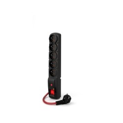 Listwa przeciwprzepięciowa Acar F5 POWER 5m czarna | PartsPC.pl