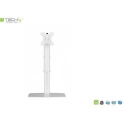 Uchwyt biurkowy Techly 17"-27", 6kg pionowy | PartsPC.pl