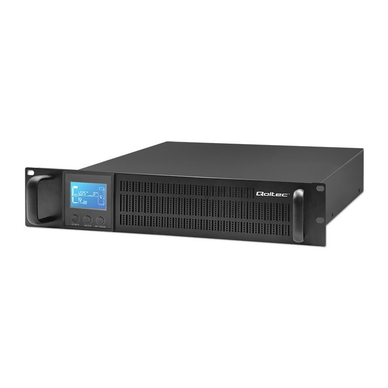 Zasilacz awaryjny UPS Qoltec RACK | 1kVA | 800W | LCD | PartsPC.pl