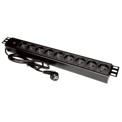 ALANTEC Listwa zasilająca 19" 9xCEE 7/5 wtyk CEE 7/7