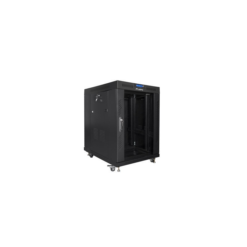 Szafa instalacyjna Rack stojąca 19" 15U 800x1000 Drzwi Szkla… | PartsPC.pl