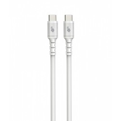 TB Kabel USB-C - USB-C 2m silikonowy biały