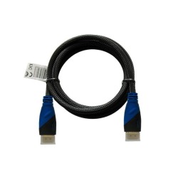 Kabel HDMI Savio CL-48 2m, oplot nylonowy, złote końcówki