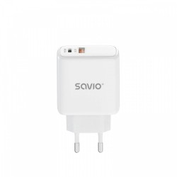 Ładowarka sieciowa Savio LA-06 USB Quick Charge Power Delivery 3.0 30W,