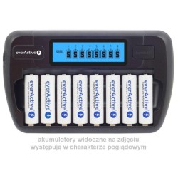Ładowarka akumulatorków Ni-MH EverActive NC-800 | PartsPC.pl