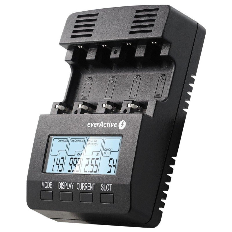 Ładowarka akumulatorków Ni-MH Ni-CD EverActive NC-3000 | PartsPC.pl