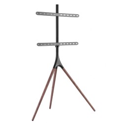 Stojak podłogowy Techly 45"-65", 35kg drewno | PartsPC.pl