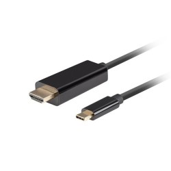 Kabel adapter Lanberg USB-C(M) - HDMI(M) 3m 4K 60Hz czarny… | PartsPC.pl