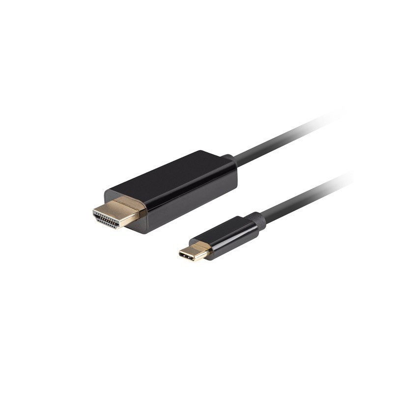 Kabel adapter Lanberg USB-C(M) - HDMI(M) 3m 4K 60Hz czarny… | PartsPC.pl