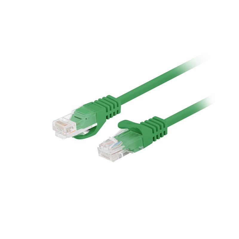 Patchcord Lanberg UTP kat.6 3m zielony 10-Pack | PartsPC.pl
