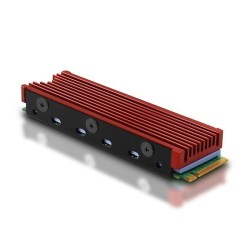 AXAGON CLR-M2 Chłodnica do dysku aluminiowa pasywna M.2 2280 SSD,