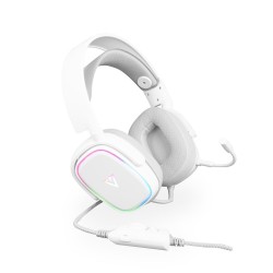 Słuchawki z mikrofonem Modecom MC-899 PROMETHEUS Gaming, bia… | PartsPC.pl