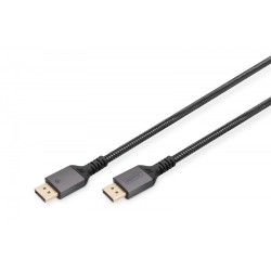Kabel DisplayPort DIGITUS PREMIUM 8K60Hz UHD DP/DP M/M czarny 1m