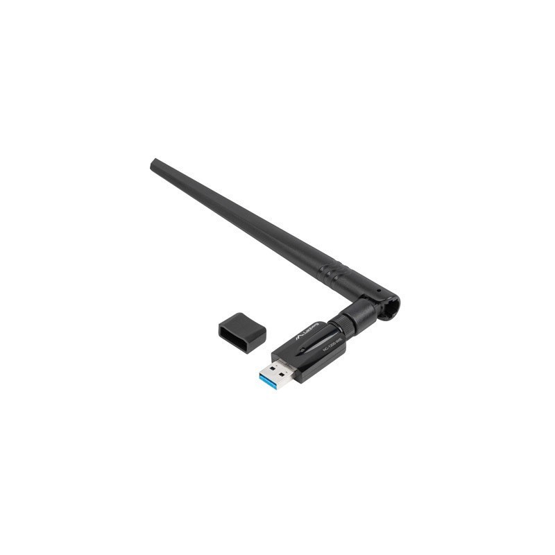 Karta sieciowa bezprzewodowa Lanberg USB 3.0 NC-1200 Dual Ba… | PartsPC.pl
