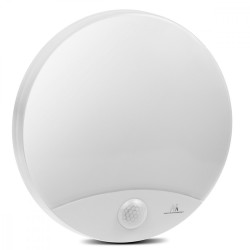 Lampa LED z czujnikiem ruchu Maclean MCE357 W, na podczerwień, kolor biały,