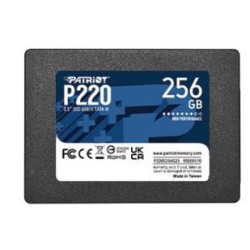 Dysk SSD Patriot P220 256GB 2.5" SATA3 (550/490 MB/s) 7mm