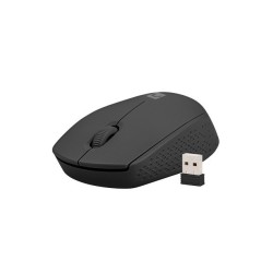 Mysz bezprzewodowa Natec Stork optyczna 1600 DPI czarna | PartsPC.pl