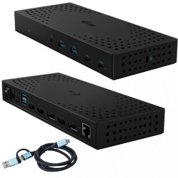 i-tec Stacja dokująca USB 3.0 / USB-C / Thunderbolt, 3 x 4K Gen 2 +