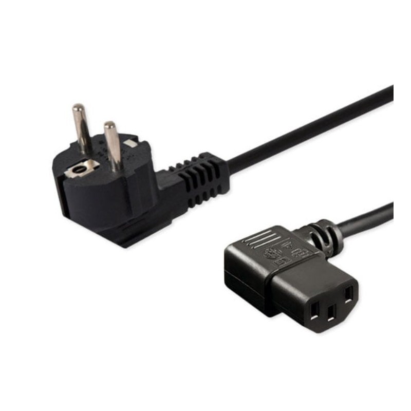 Kabel zasilający Savio CL-115 IEC C13 kątowy - C/F Schuko ką… | PartsPC.pl