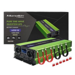 Przetwornica napięcia Qoltec Monolith | ładowanie baterii | UPS| 2000W |