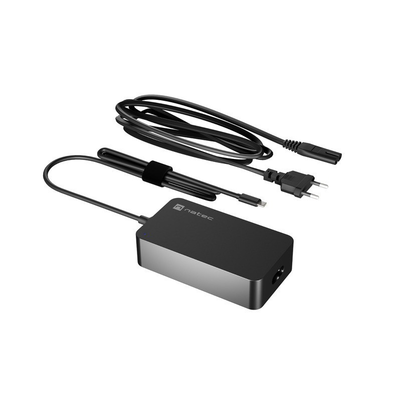 Zasilacz sieciowy uniwersalny Natec Grayling USB-C 45W do la… | PartsPC.pl