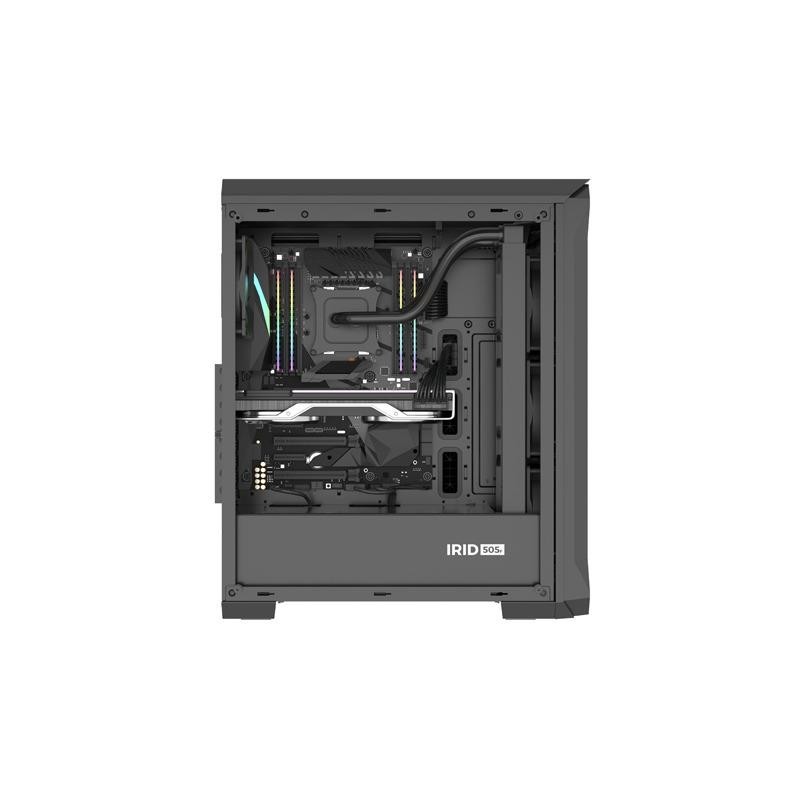 Obudowa Genesis Irid 505F ATX Midi (z oknem, USB 3.0) czarna… | PartsPC.pl