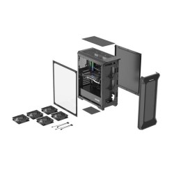 Obudowa Genesis Irid 505F ATX Midi (z oknem, USB 3.0) czarna… | PartsPC.pl