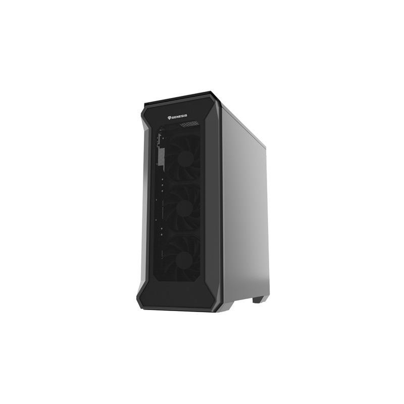 Obudowa Genesis Irid 505F ATX Midi (z oknem, USB 3.0) czarna… | PartsPC.pl