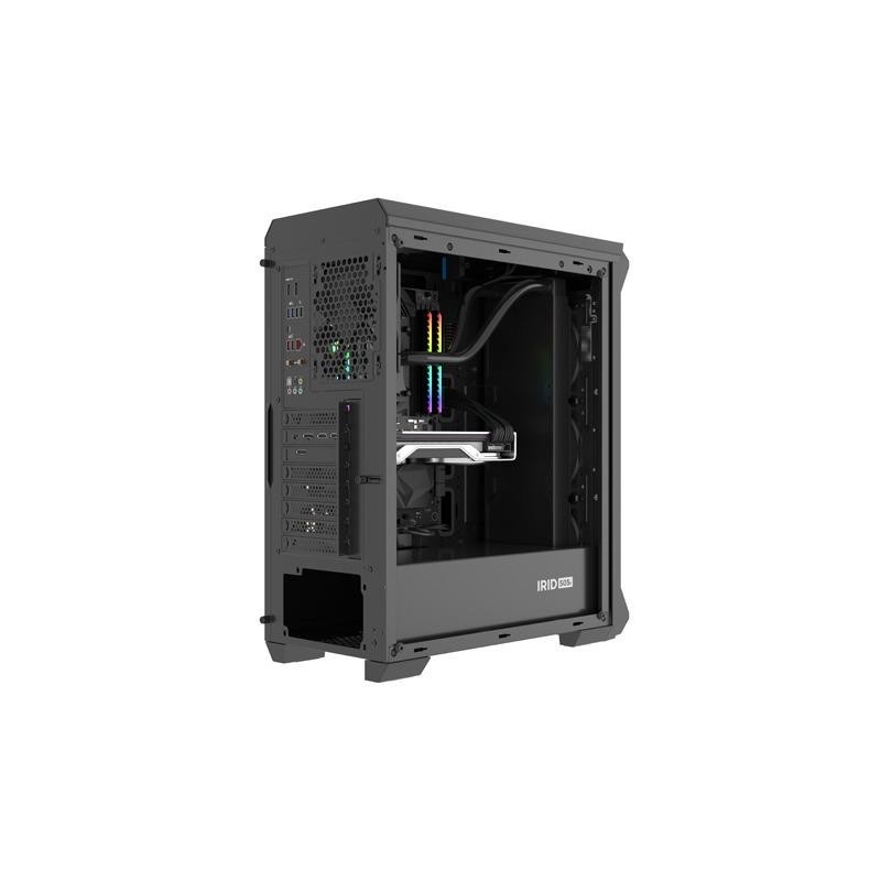 Obudowa Genesis Irid 505F ATX Midi (z oknem, USB 3.0) czarna… | PartsPC.pl